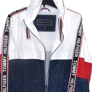 Ladies' Long Windbreaker Draw Cord‎ Waist Tommy Hilfiger